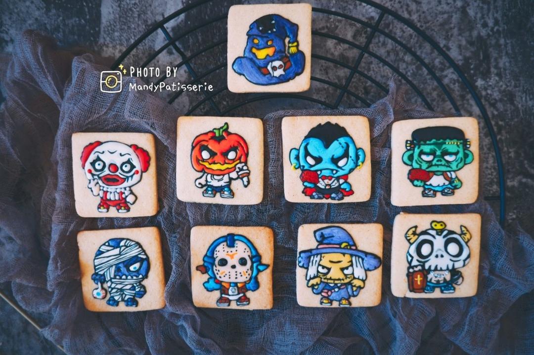 #2014圣诞节#圣诞糖霜饼干-圣诞可爱小丑～