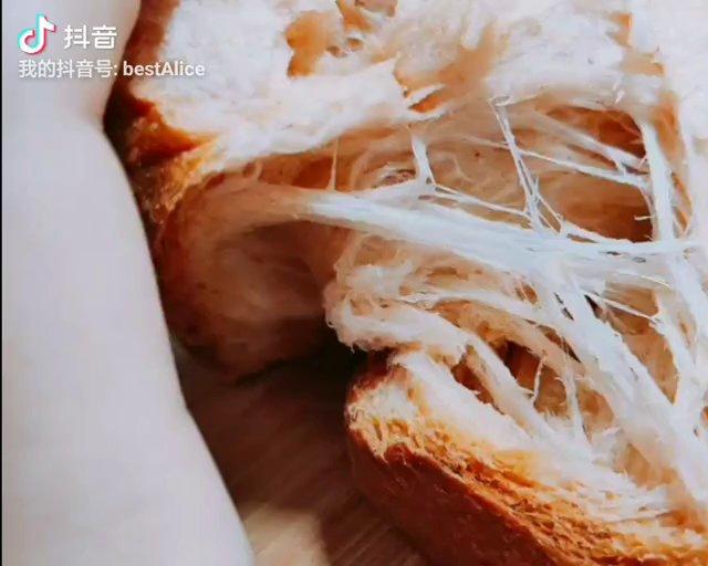 纯奶手撕吐司的做法 步骤1