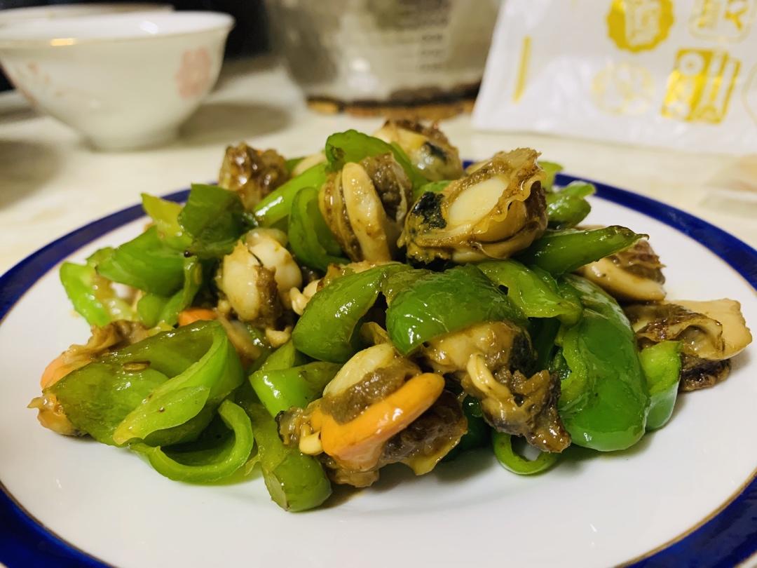 家常小炒扇贝肉