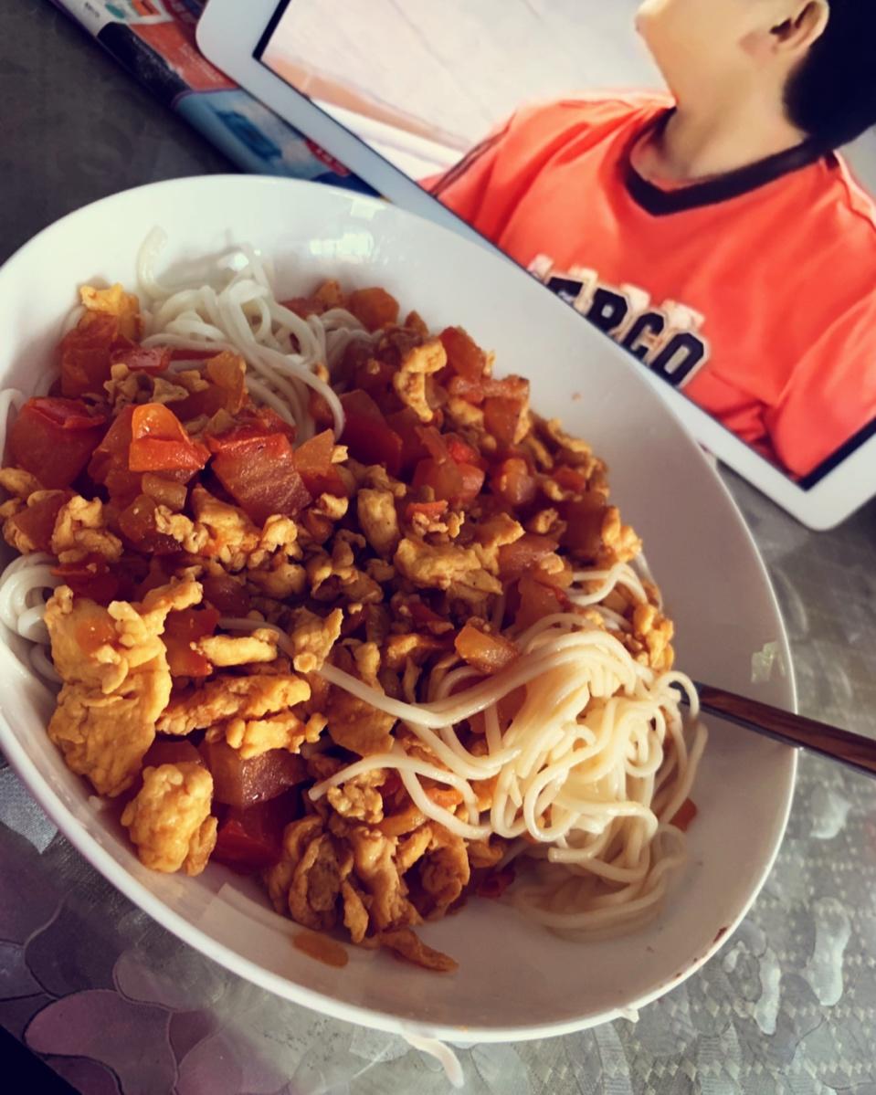 西红柿鸡蛋打卤面