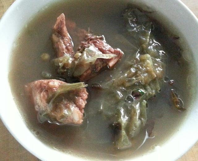 清凉祛痘汤~昆布海草瘦肉汤的做法