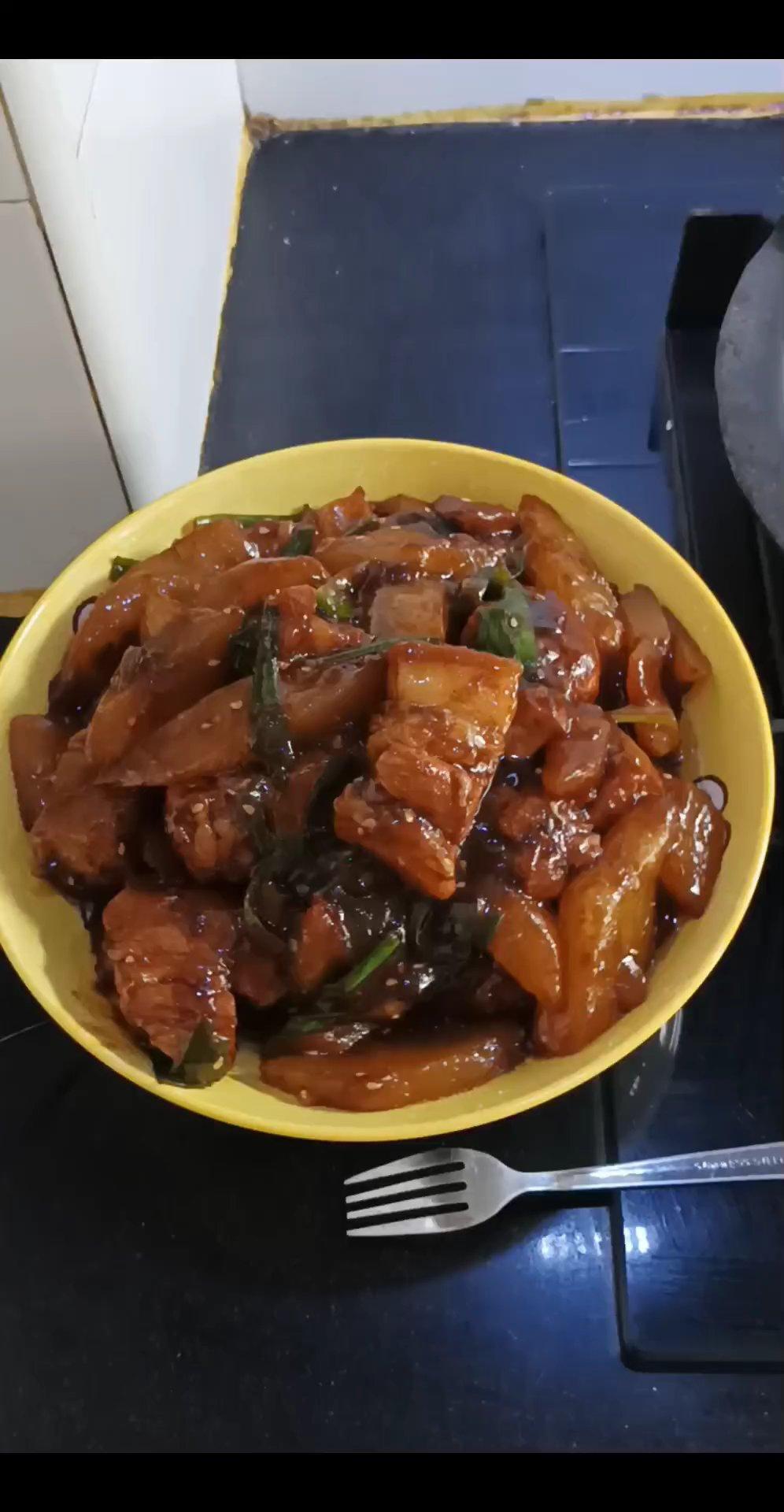 压锅萝卜五花肉
