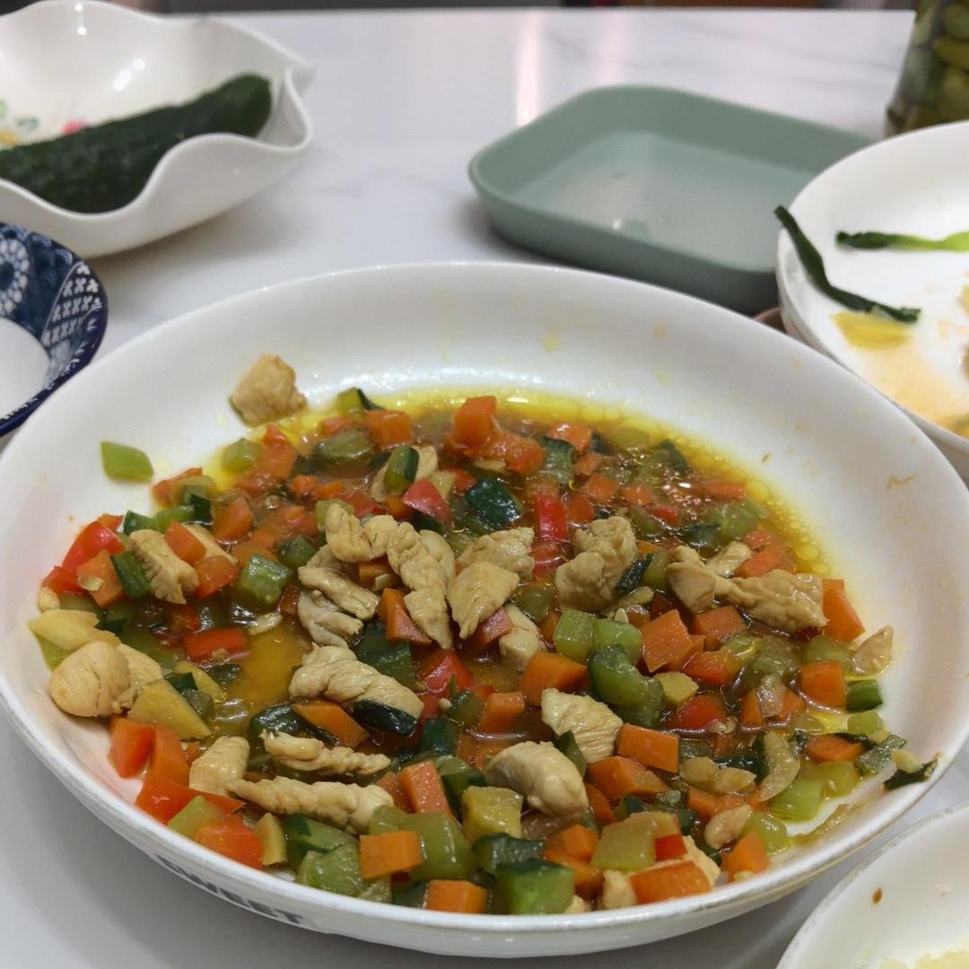 家庭改良版宫爆鸡丁