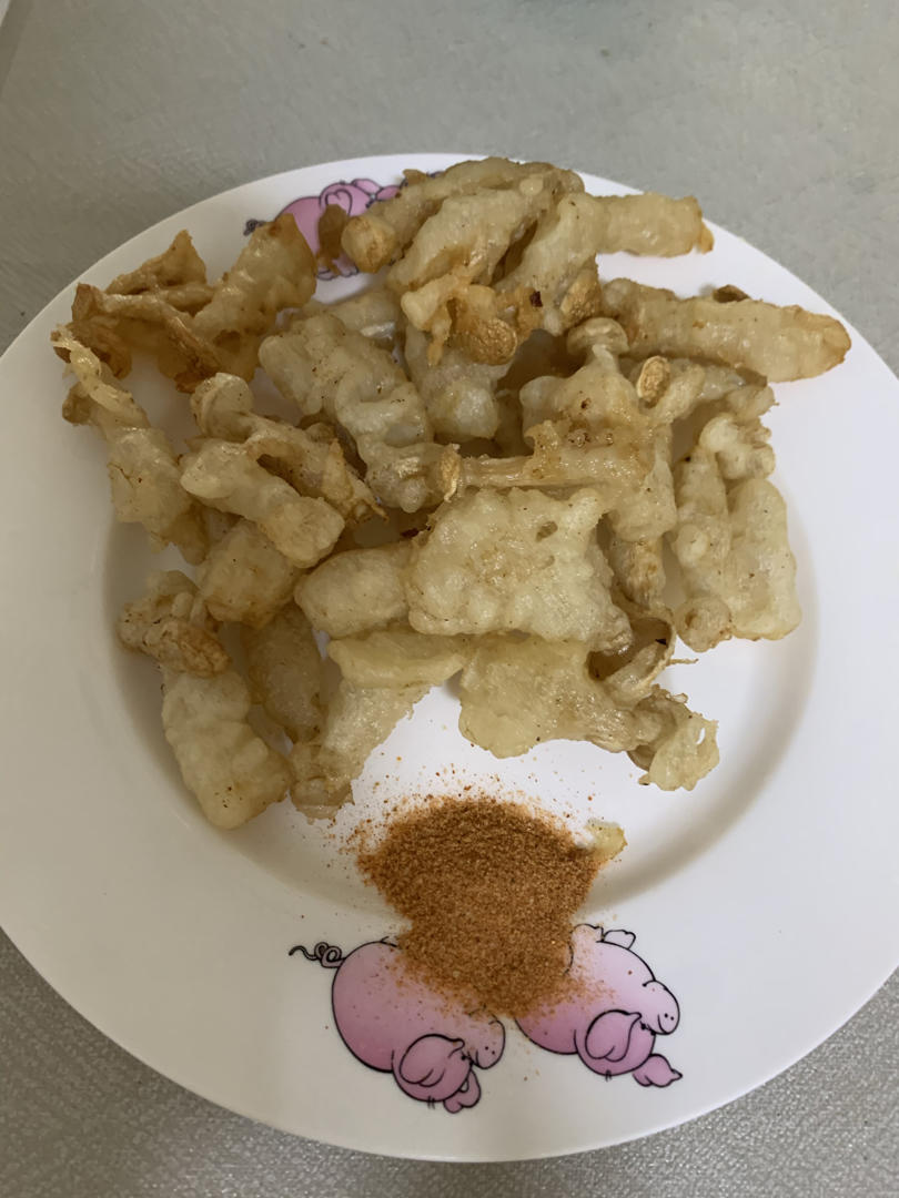 炸白玉菇