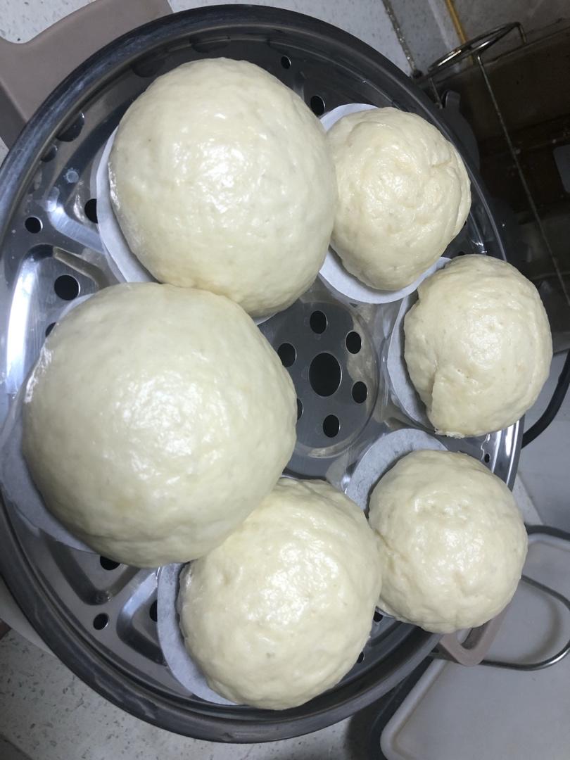 酒酿馒头（蓬松多孔，结构似蜂巢）