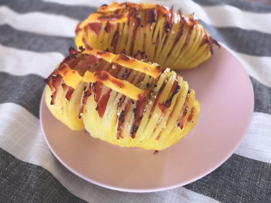 风琴土豆烤培根