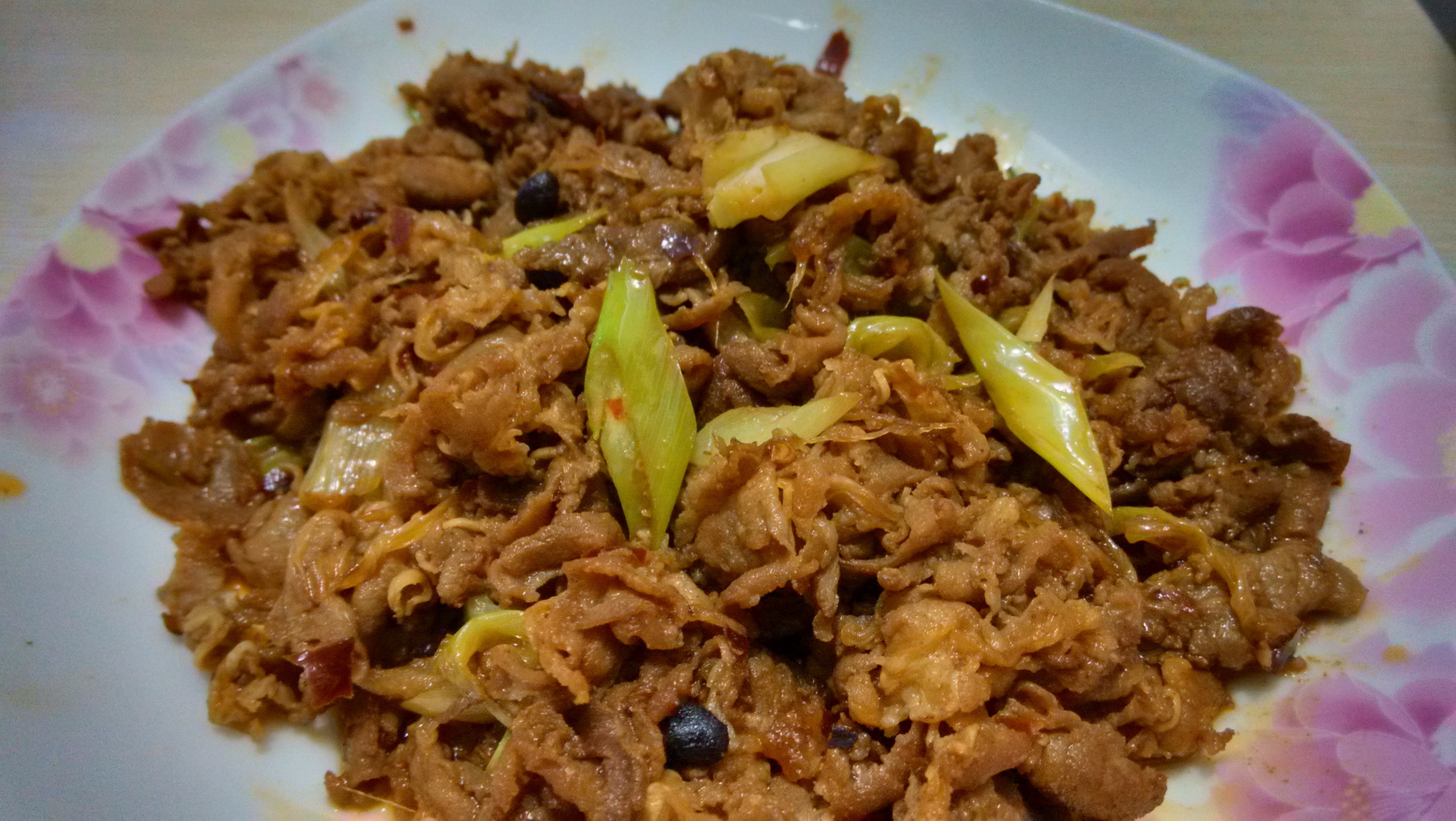 葱爆羊肉