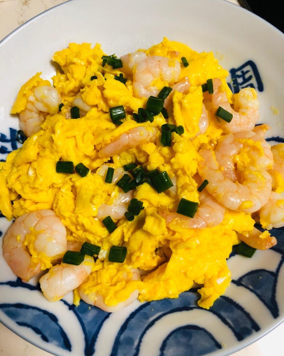 【虾仁滑蛋】超嫩滑，复刻茶餐厅经典