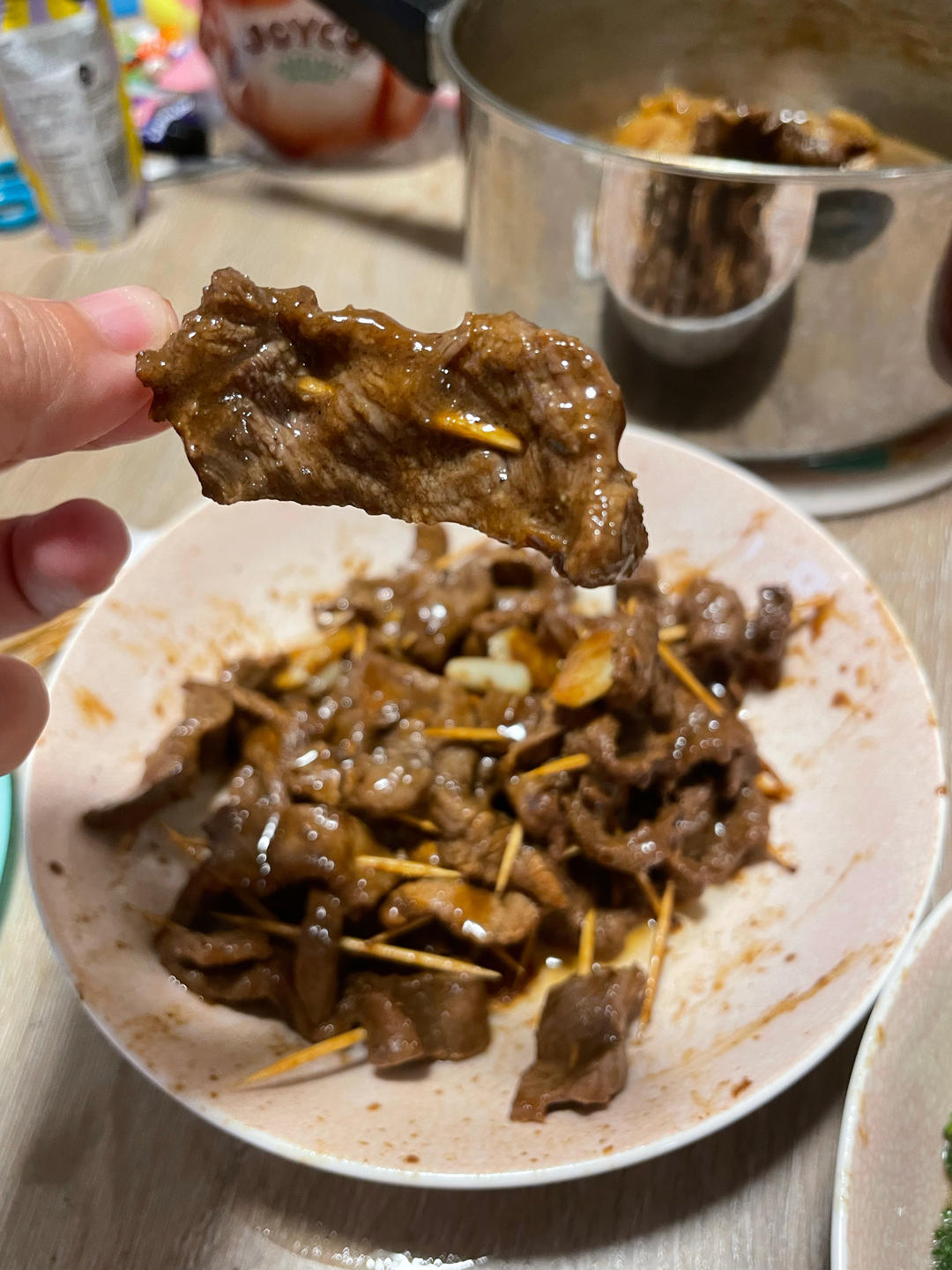 小朋友最爱～外焦里嫩牙签牛肉