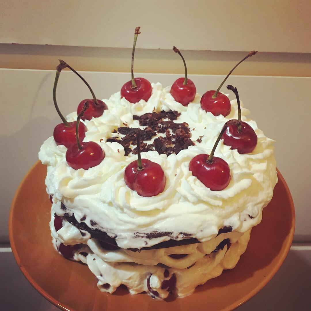 黑森林裸蛋糕