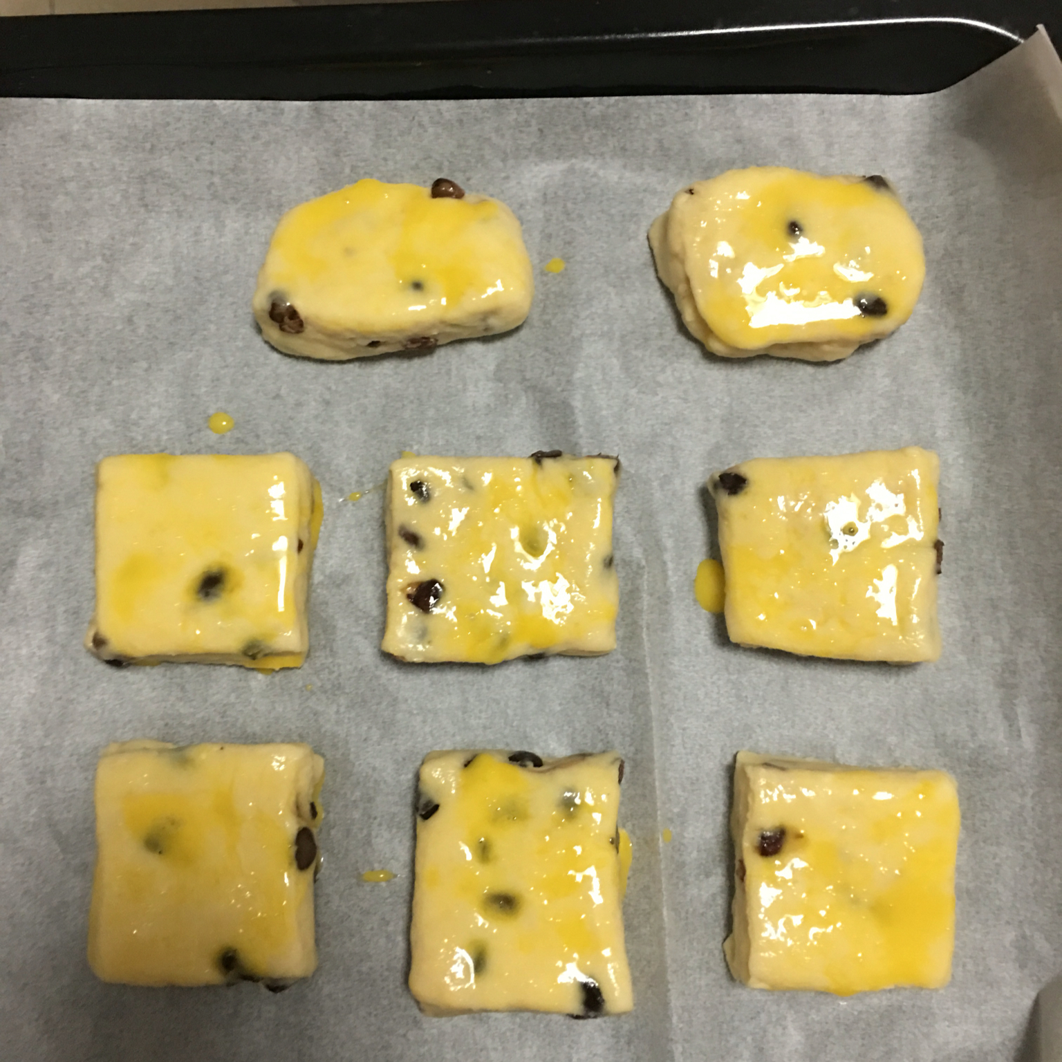 蜜豆司康