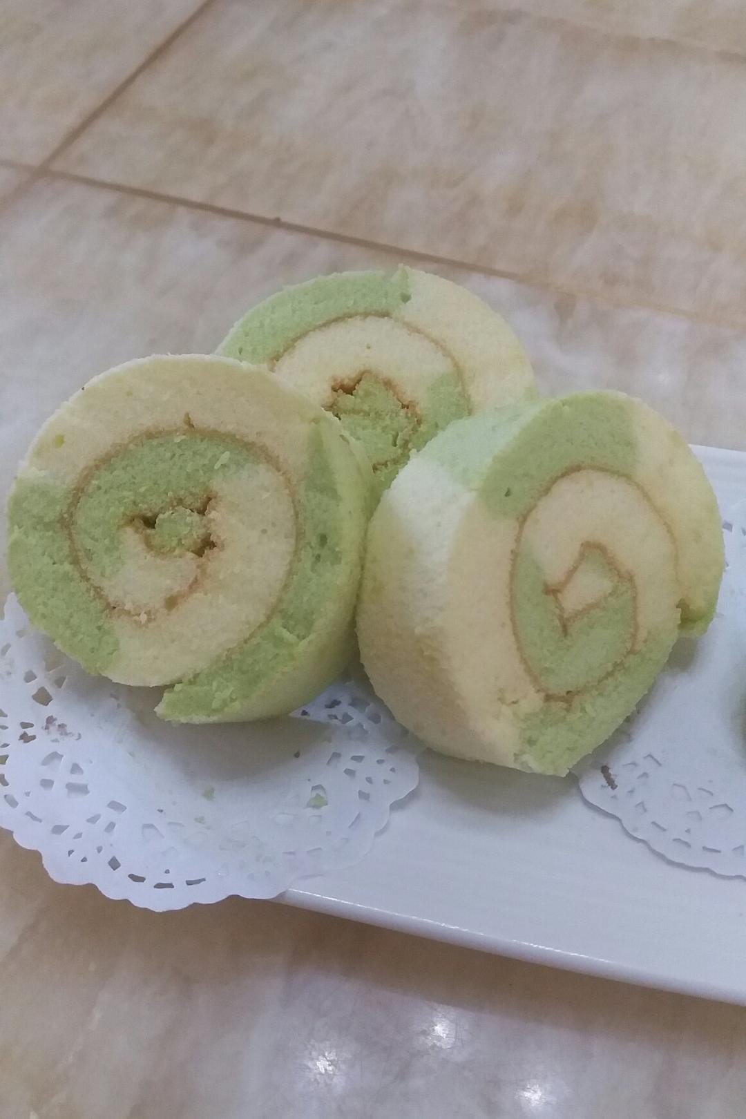 双色毛巾蛋糕卷