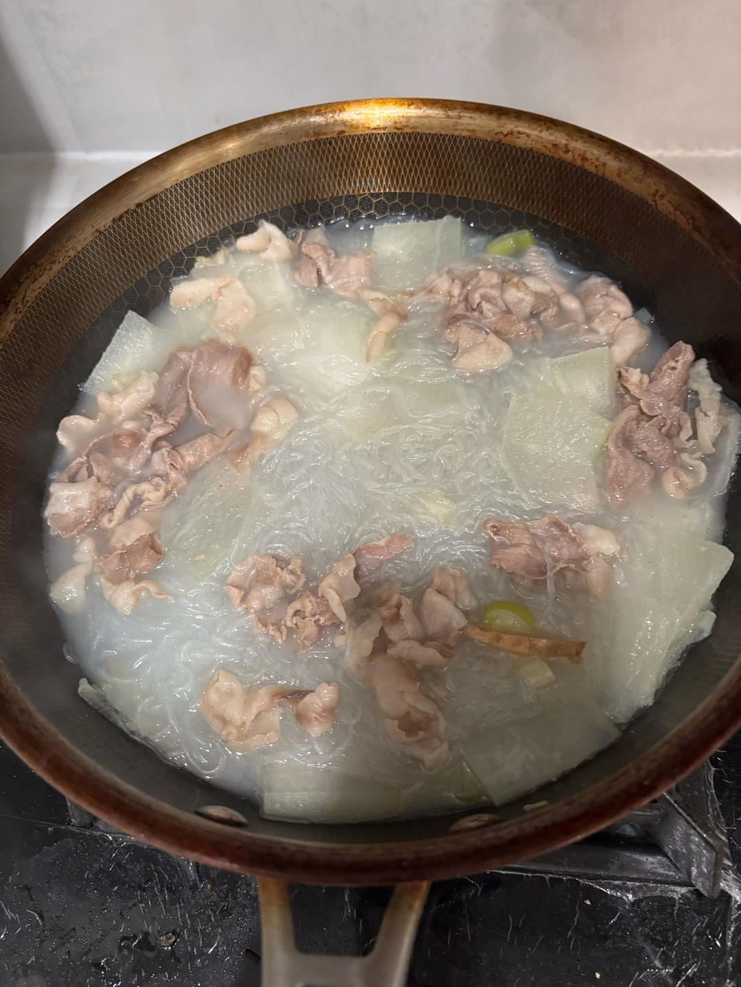 冬瓜羊肉粉丝煲
