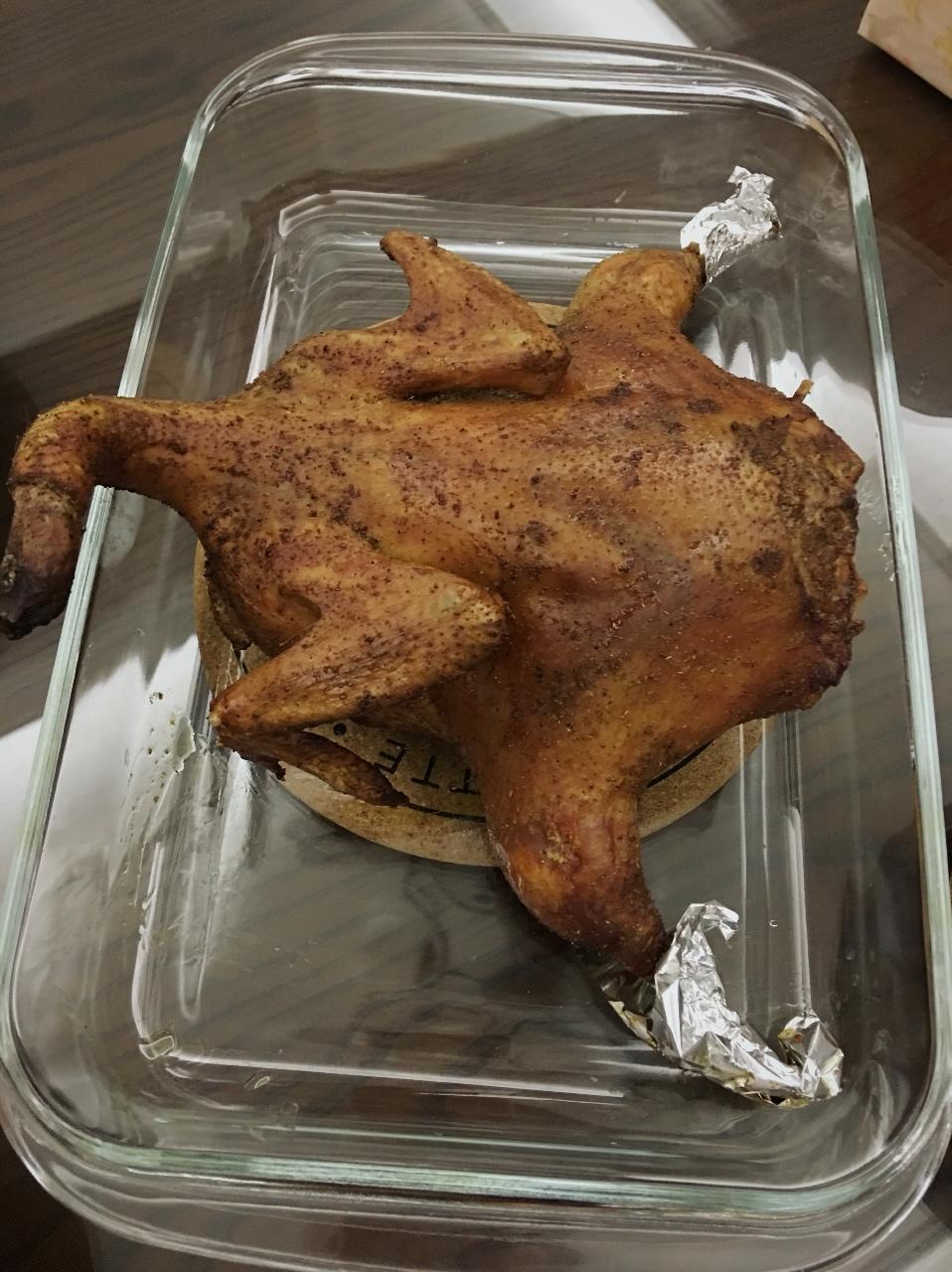 田螺姑娘超级简单不用腌制脆皮烤鸡