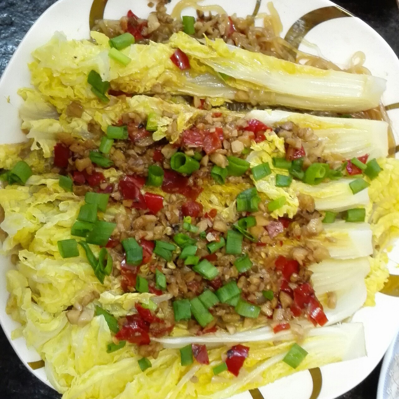 蒜蓉粉丝娃娃菜