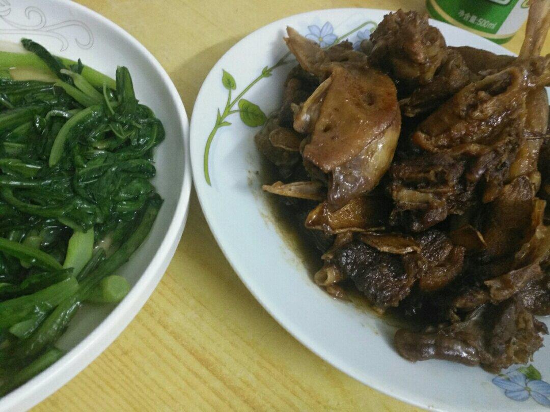 烧姜啤酒鸭
