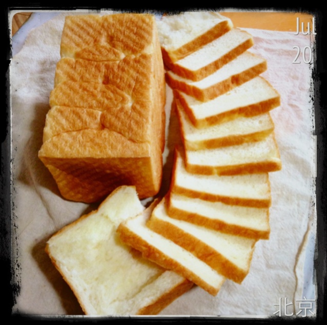 高水份超柔软北海道吐司（手工揉面版）