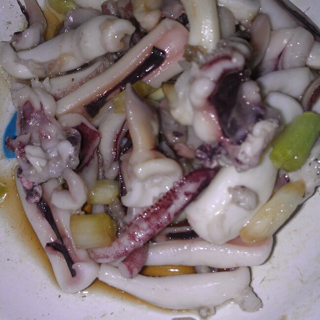 懒人版油淋鱿鱼