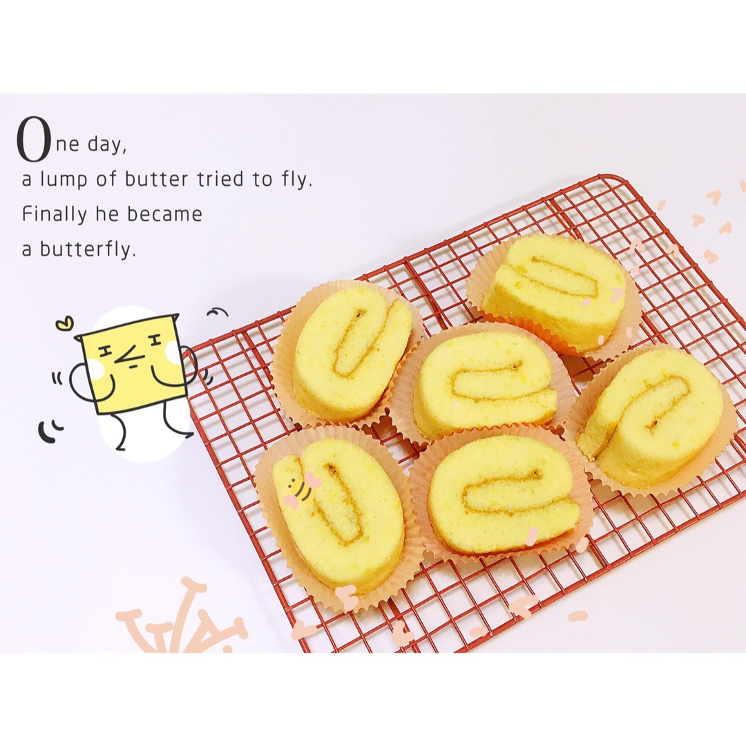 原味蛋糕卷