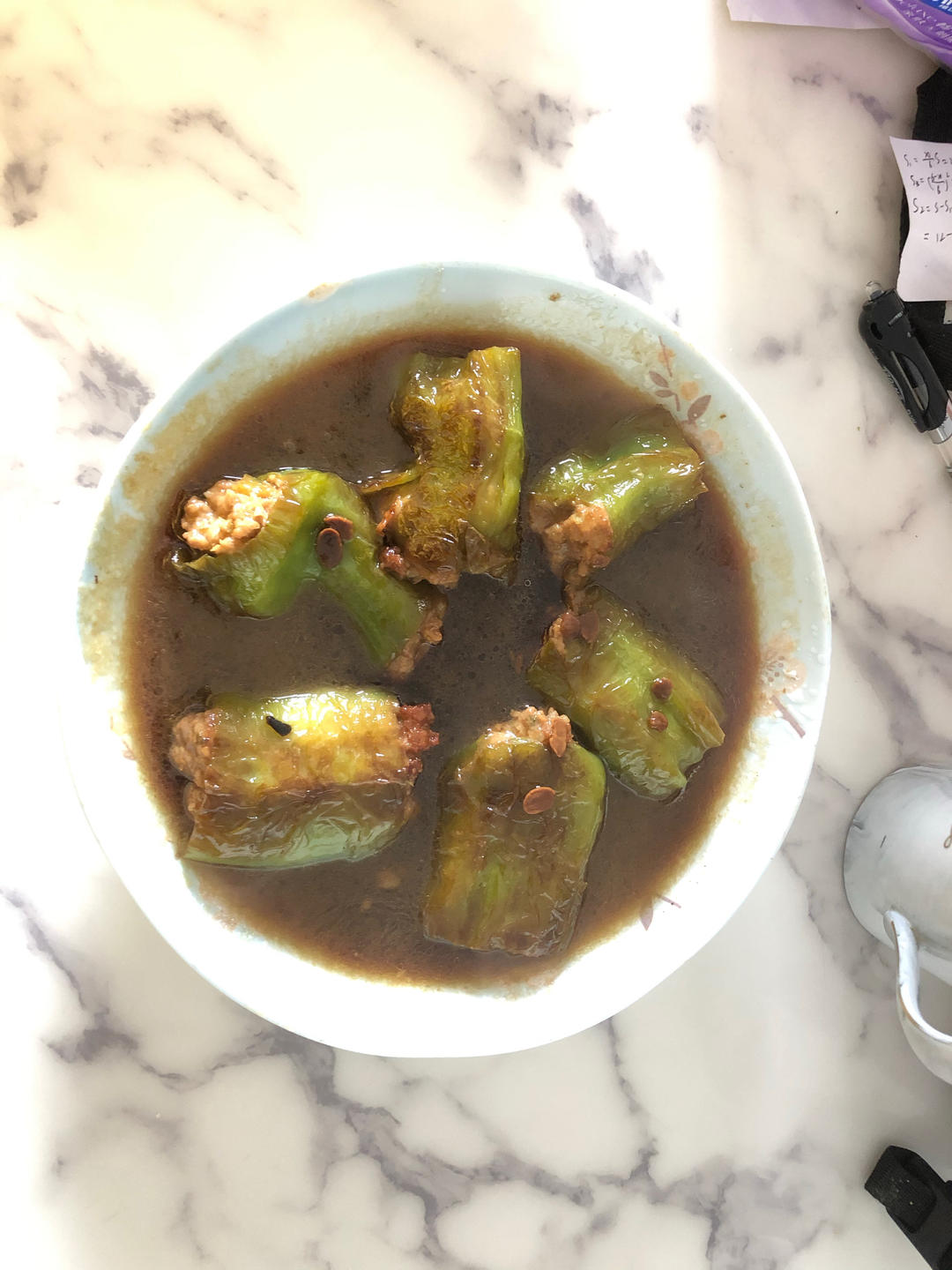 虎皮青椒/青椒塞肉