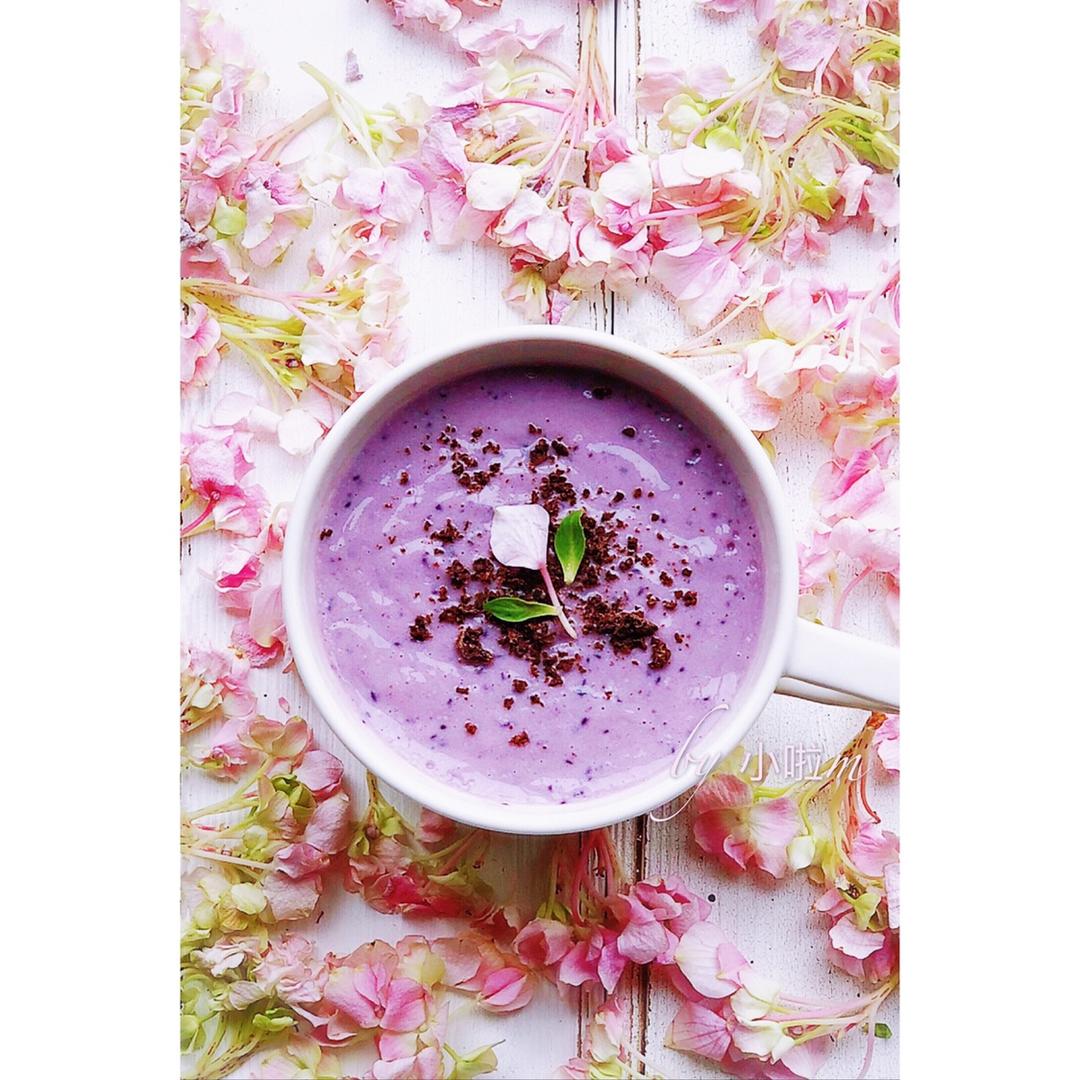 奥利奥紫薯奶昔