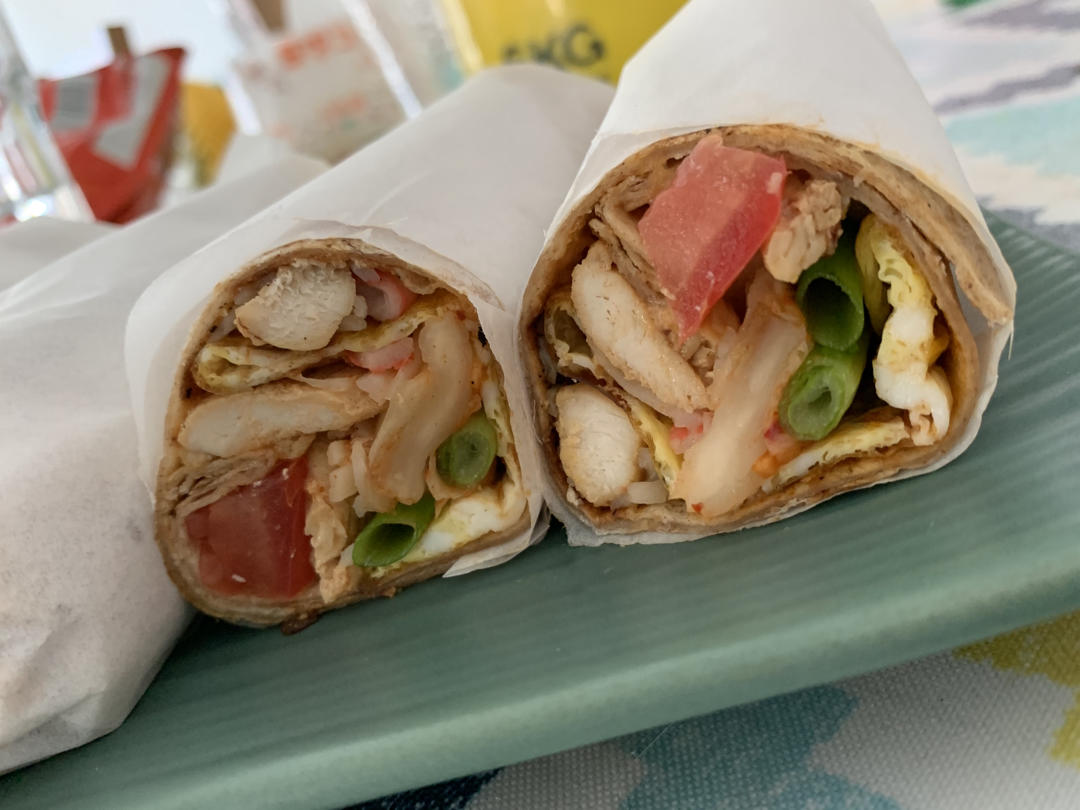 低脂食谱12～鸡肉卷｜快手低卡吃不胖美食