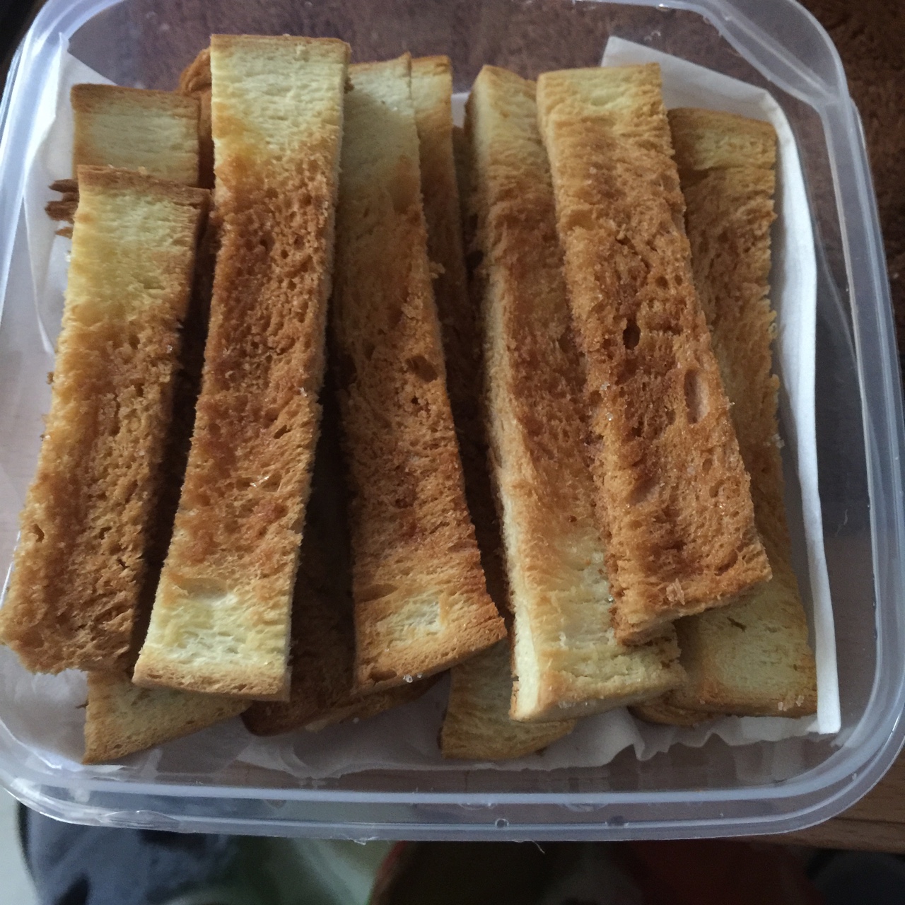 自制香烤土司面包片