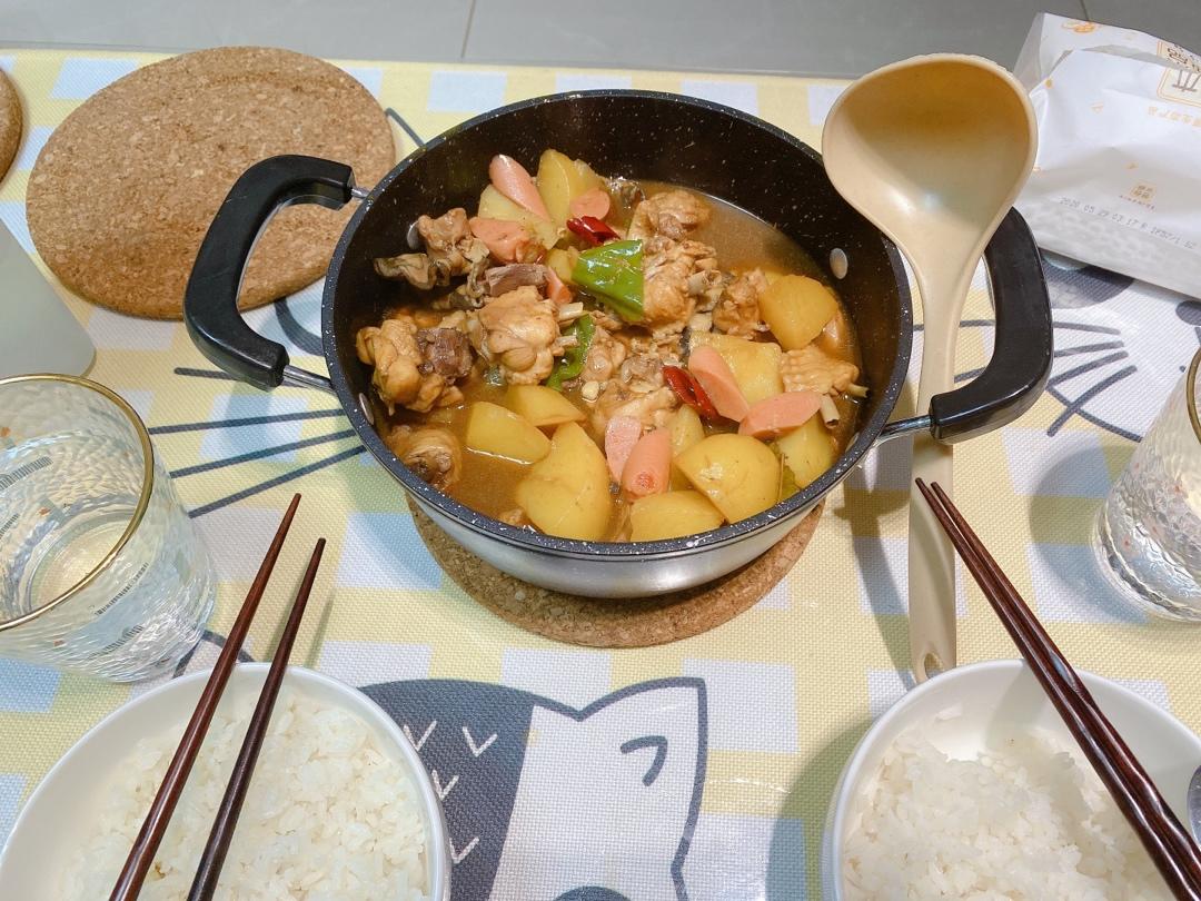 外卖第一名，简单在家做|黄焖鸡米饭