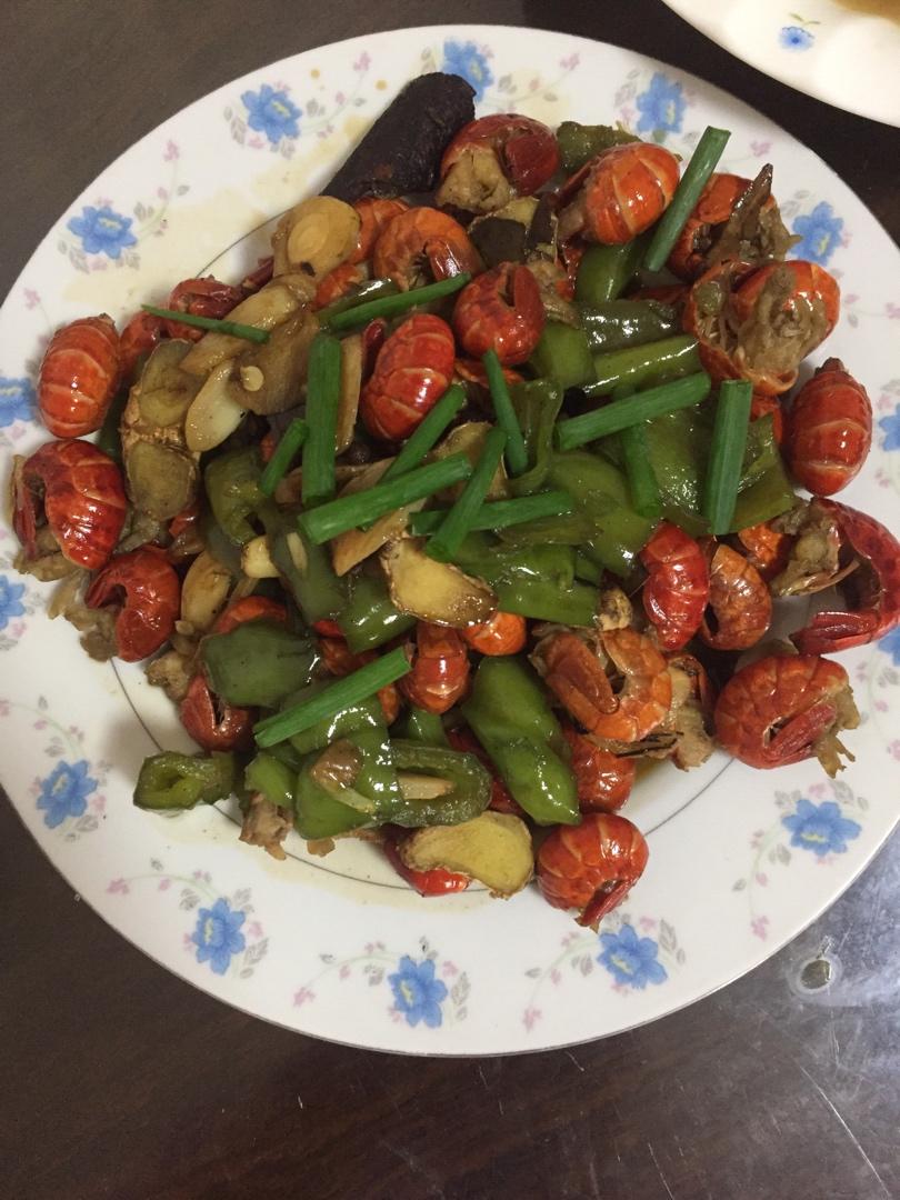 辣炒龙虾尾