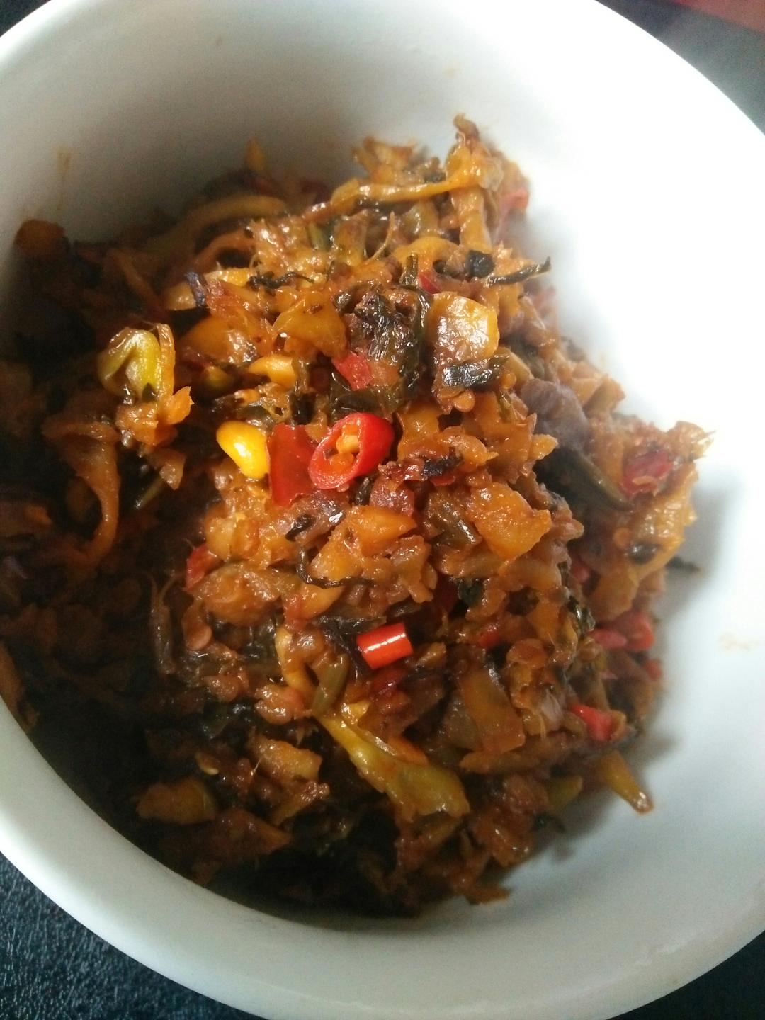 自制香辣菜的做法