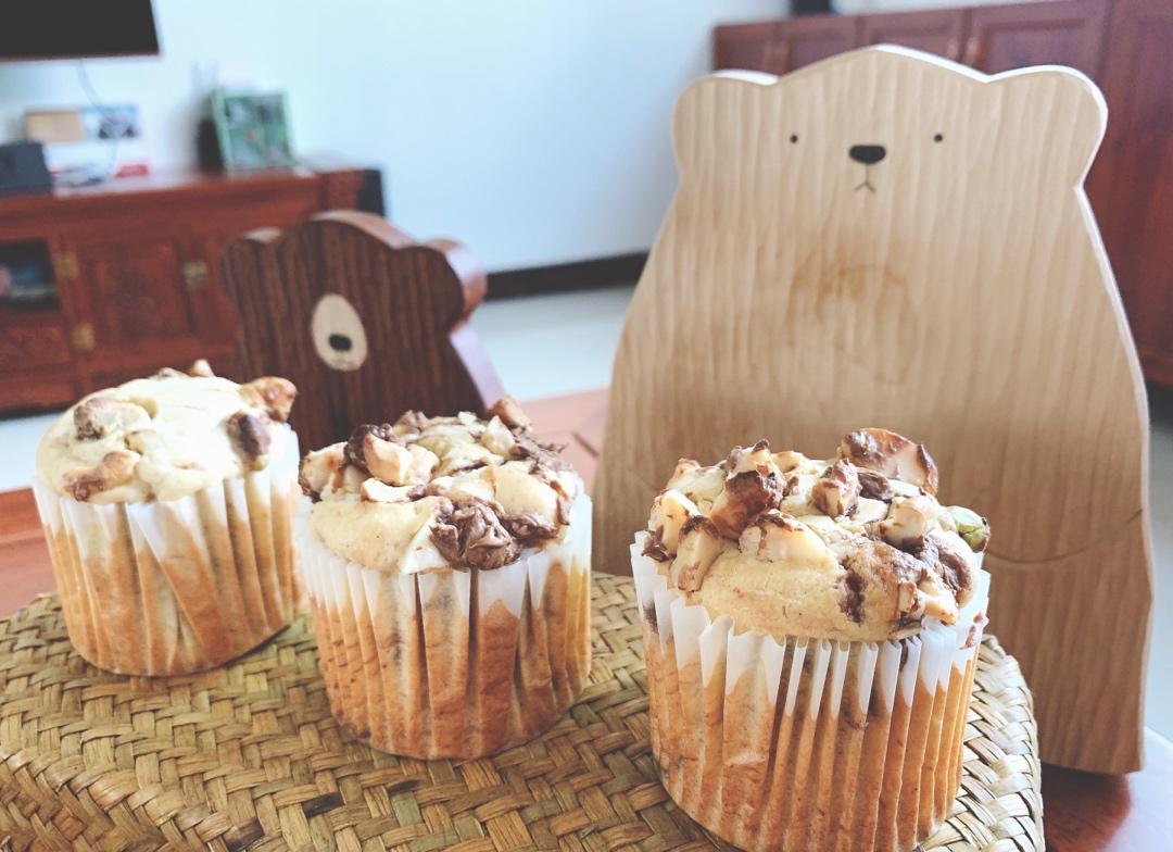 软心乳酪香蕉马芬<Banana Cream Cheese Muffins>