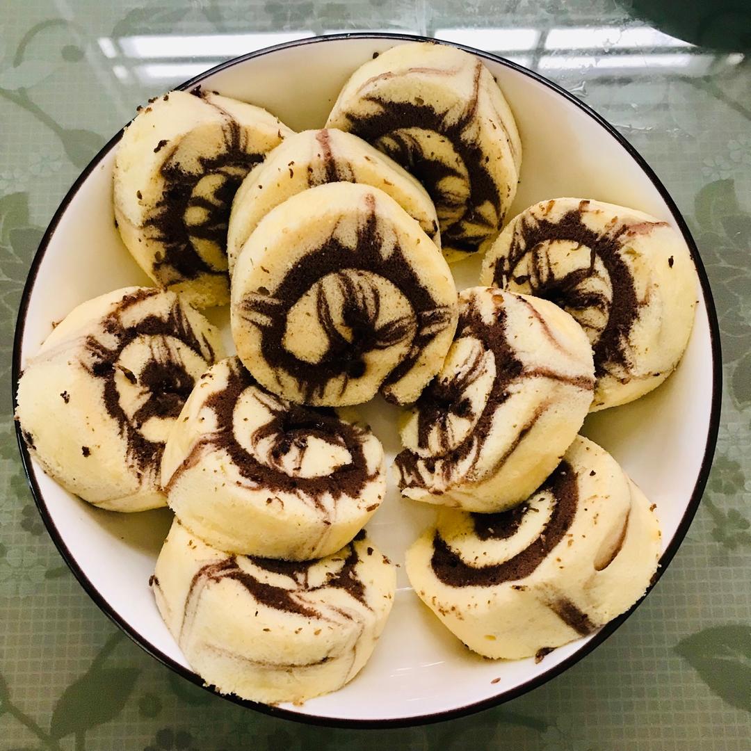 可可旋风蛋糕卷—海氏厨师机版