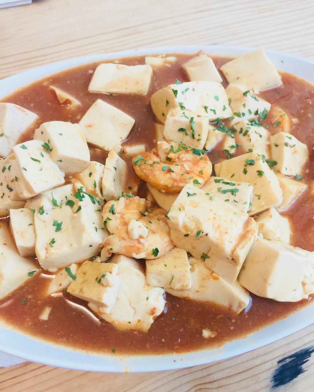 虾仁豆腐