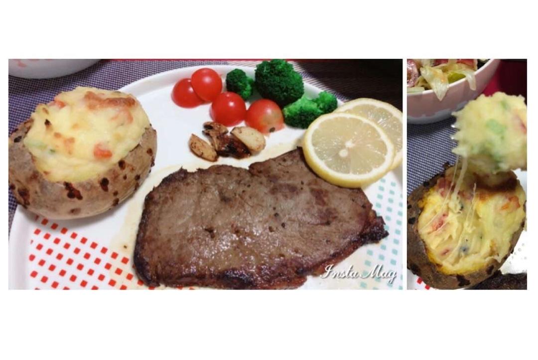 Double baked potato