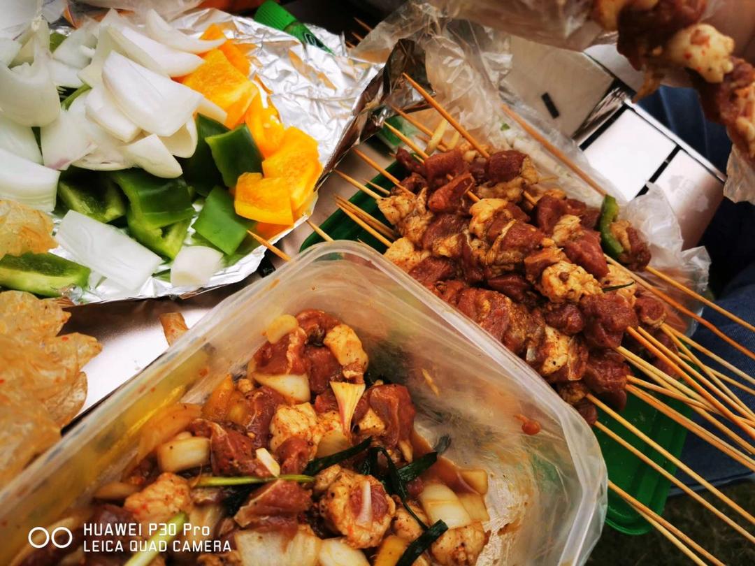 立冬的一餐｜烤箱版孜然羊肉串+羊肉手抓饭