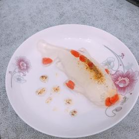 年夜饭桌上最惊艳的压轴甜点：桂花枸杞琉璃鱼