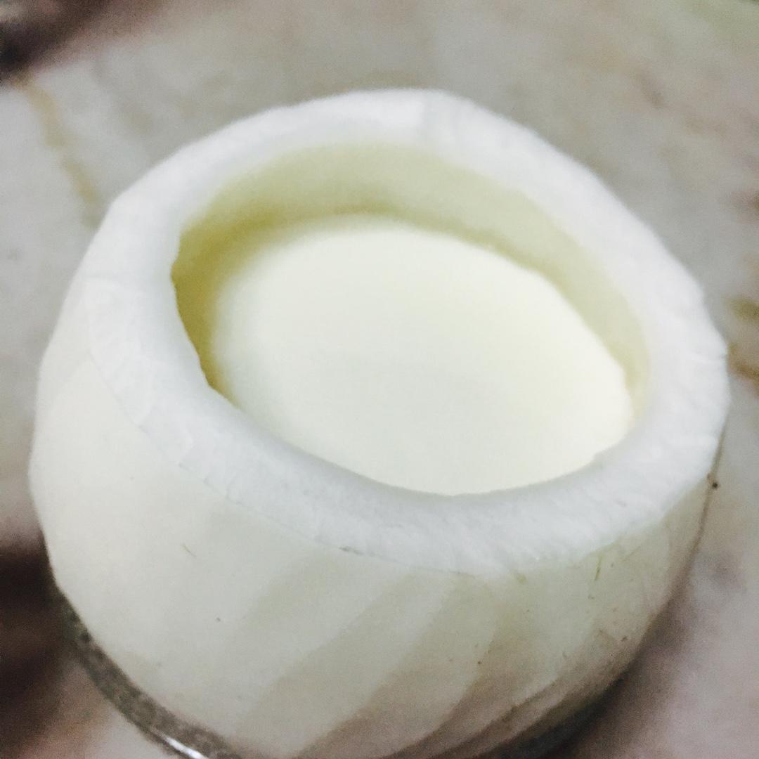 原只椰皇炖奶