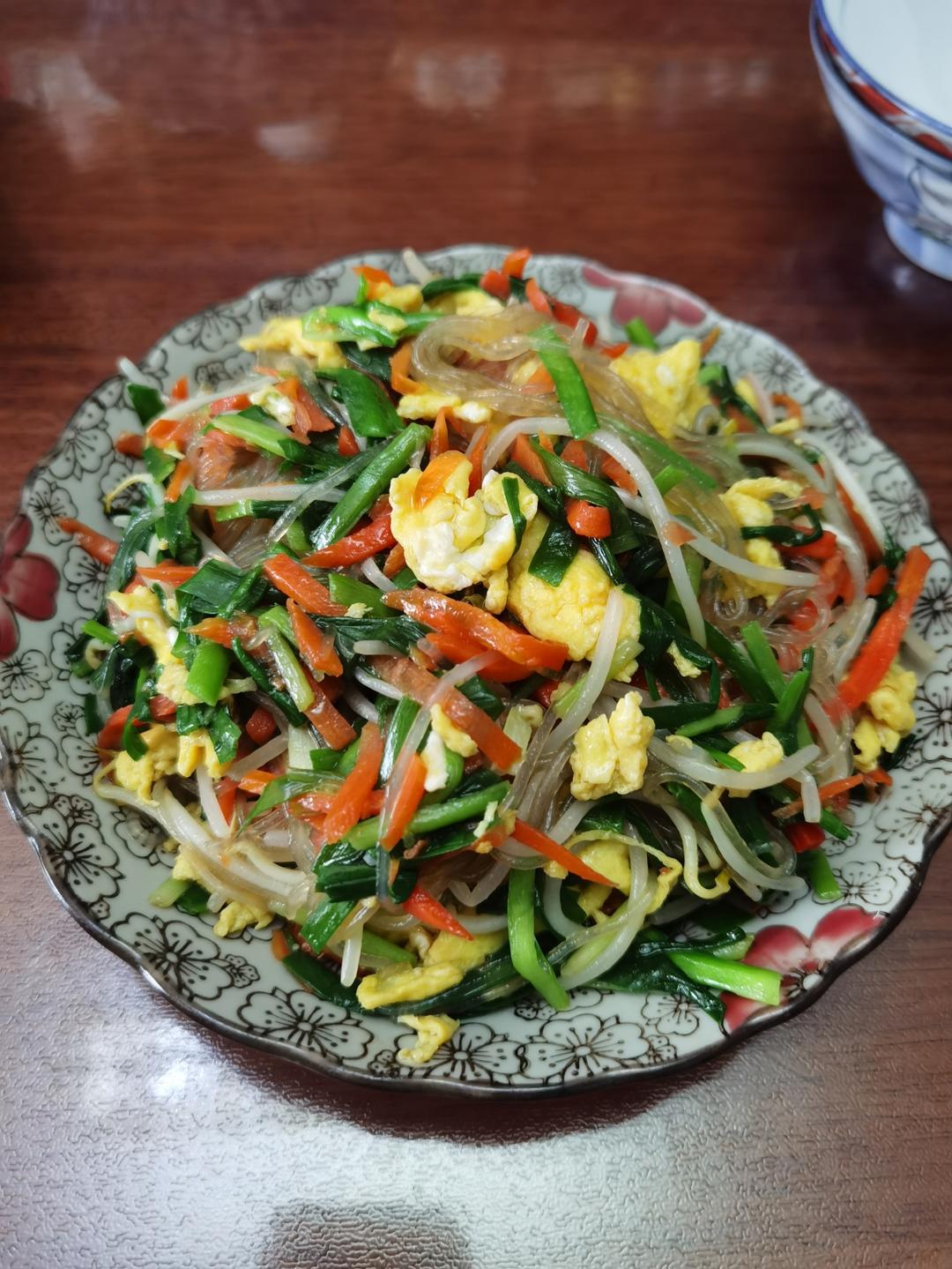 炒合菜～经典的拌饭菜，真的太香了