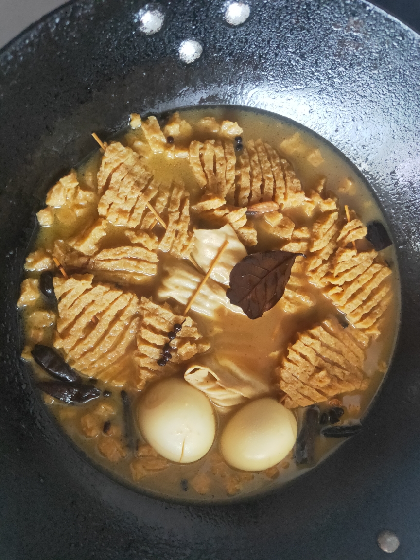 卤豆腐串的做法
