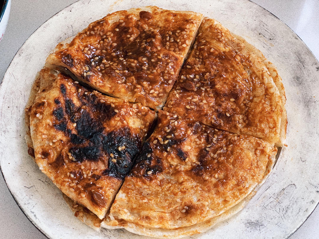 十分钟快手酱香饼（手抓饼版）