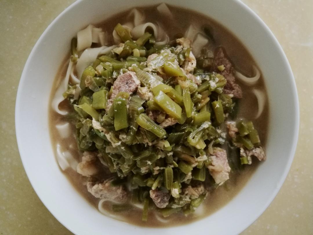 芸豆打卤面