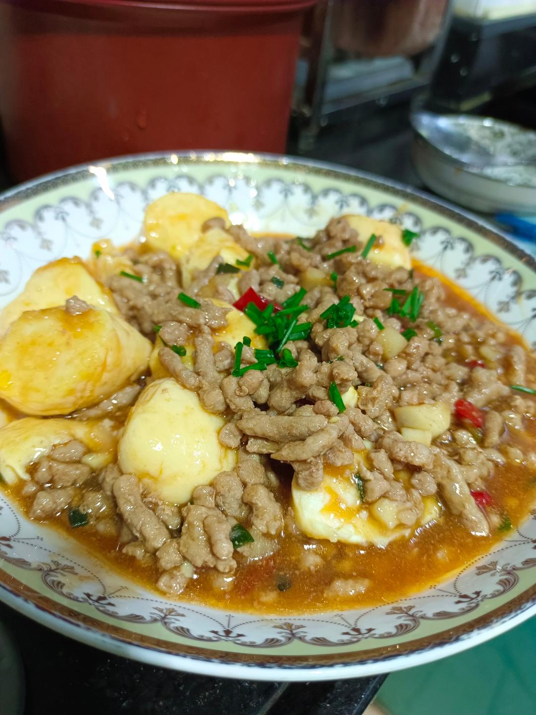 肉末日本豆腐（下饭家常菜）
