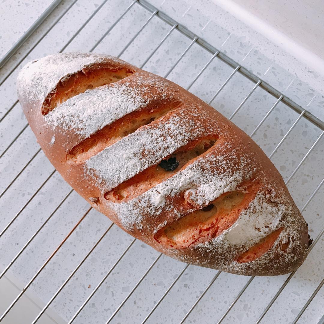 全麦核桃包～软欧包