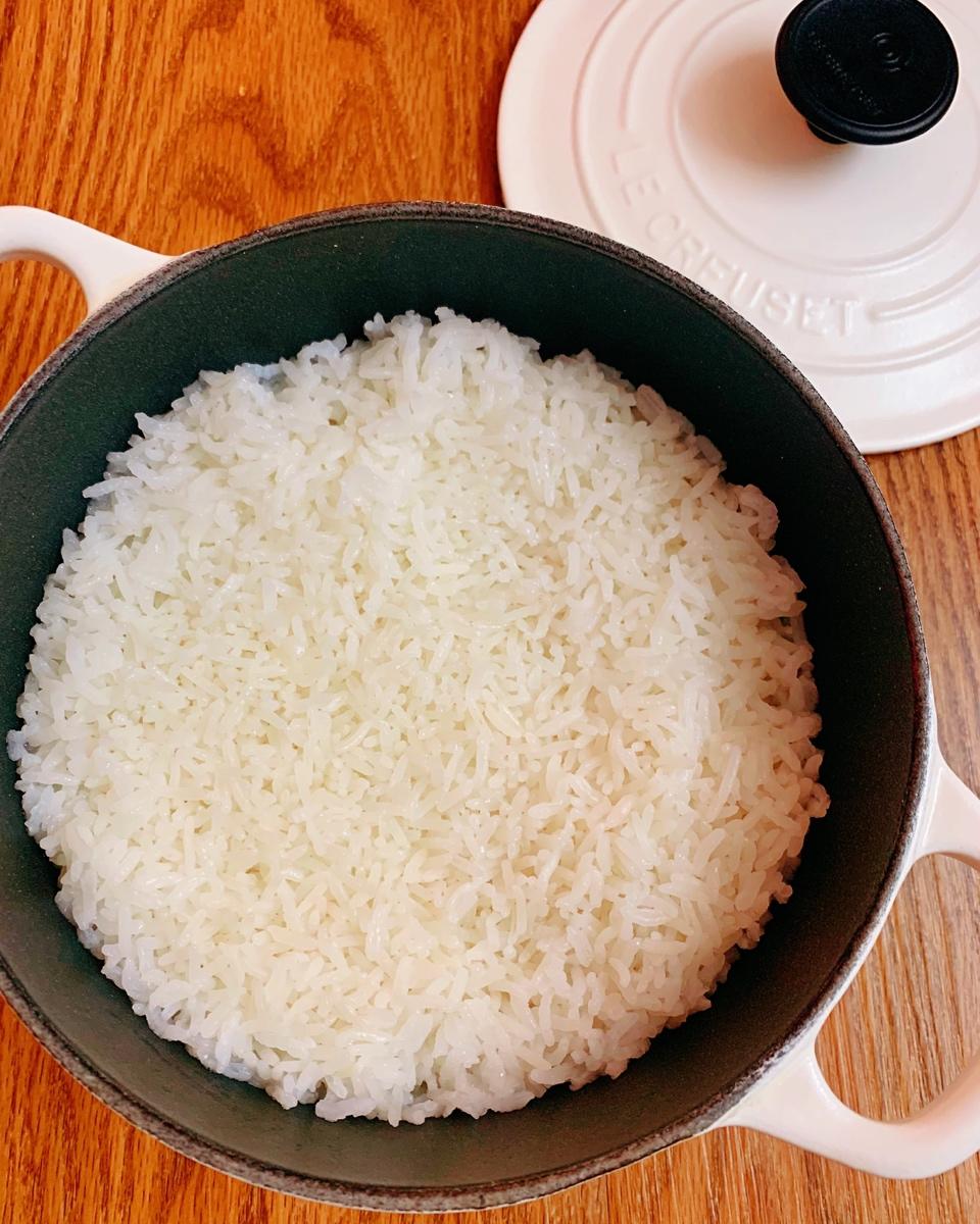 铸铁锅蒸米饭