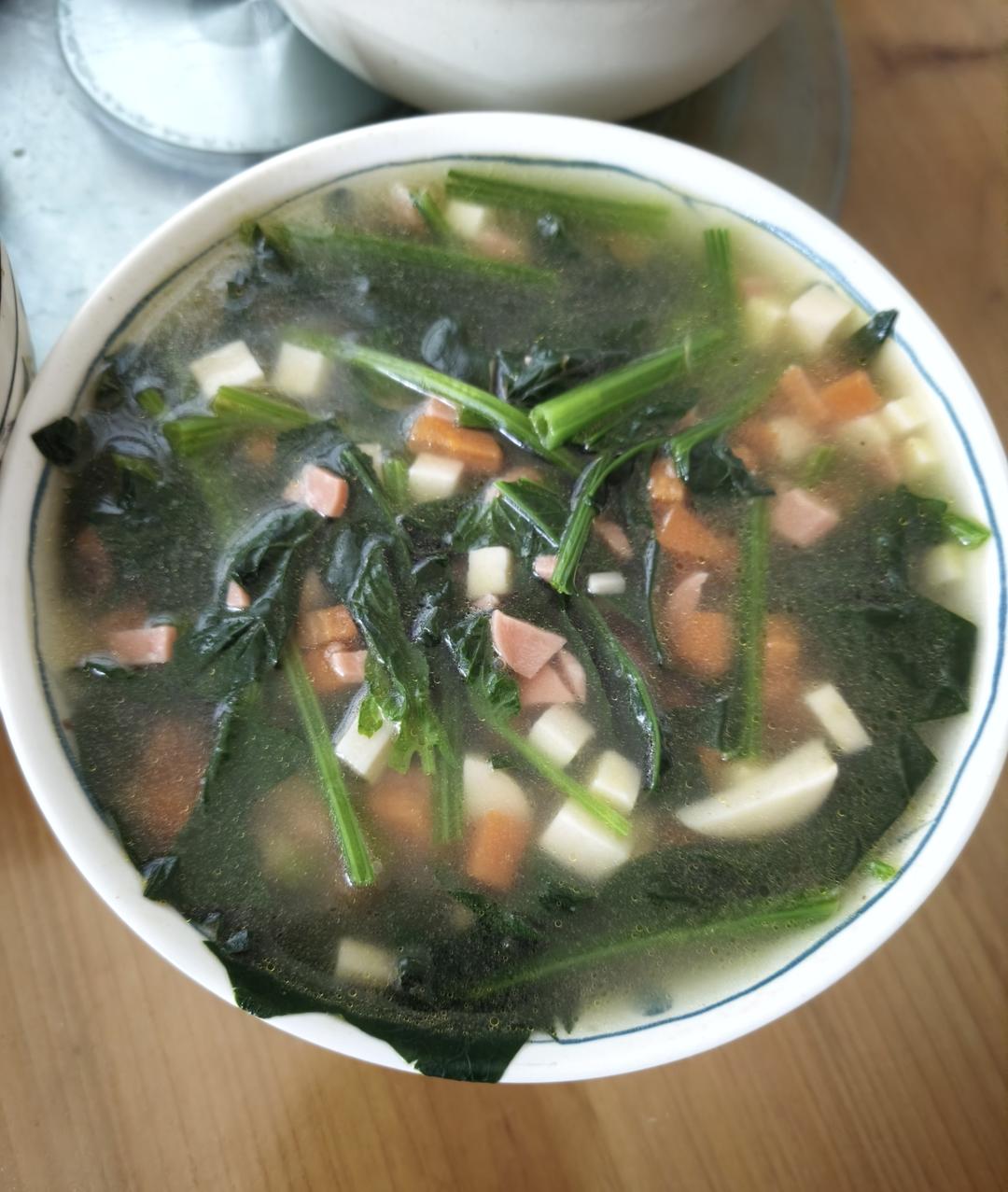 只需要五分钟的超鲜蔬菜汤