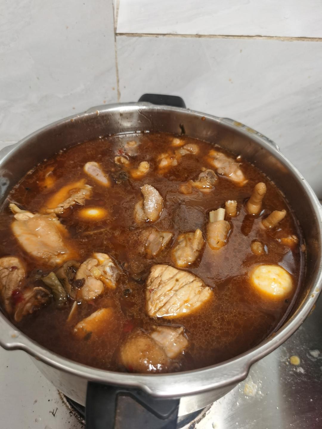 酸菜芋儿鸡（家常做法）的做法 步骤9