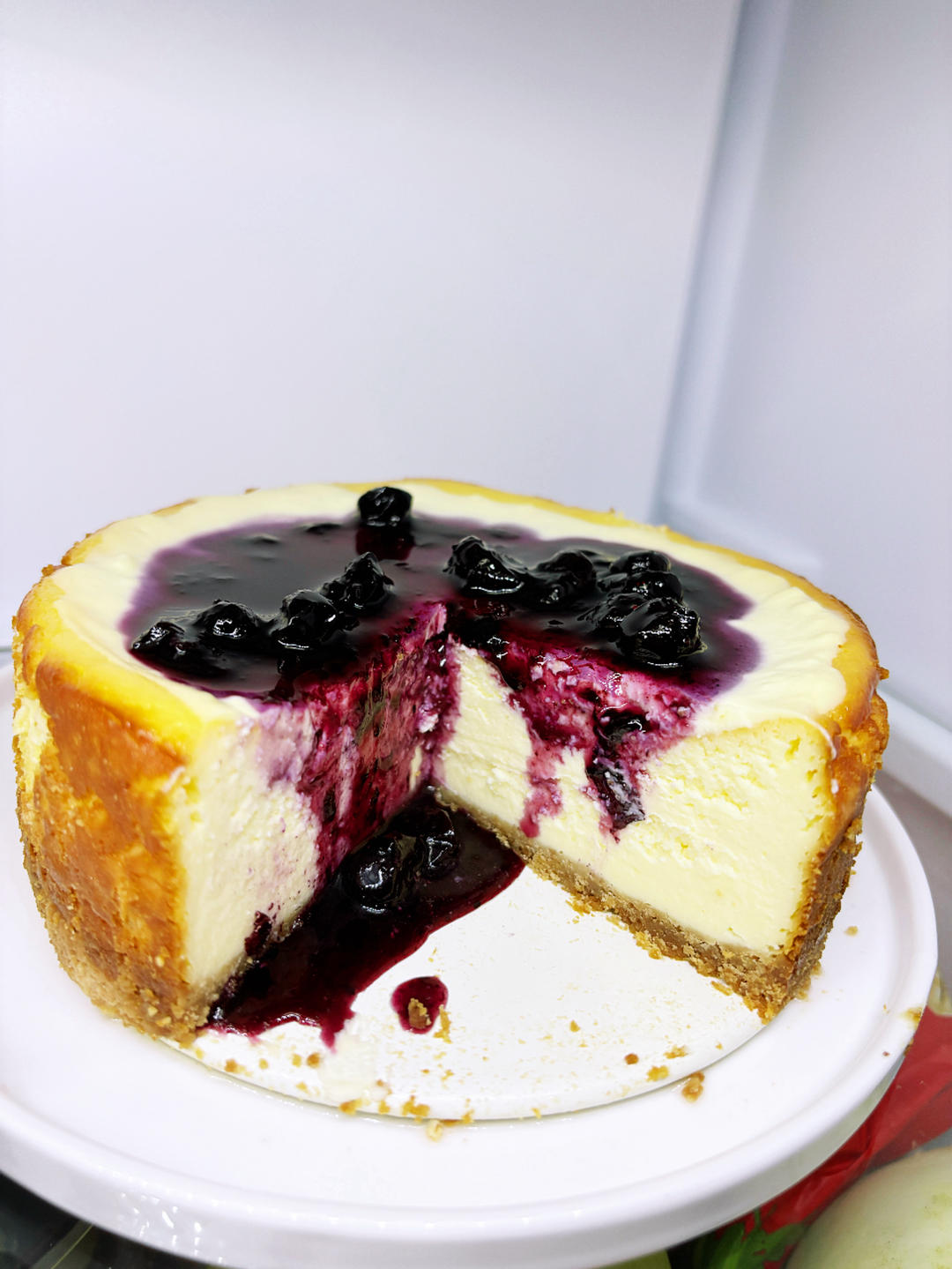 6寸纽约重芝士🧀️蛋糕🍰入口即化太快乐啦