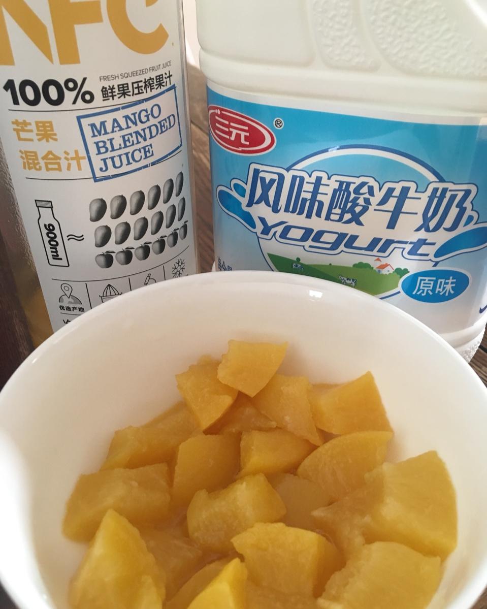【当酸奶恋上黄桃...】