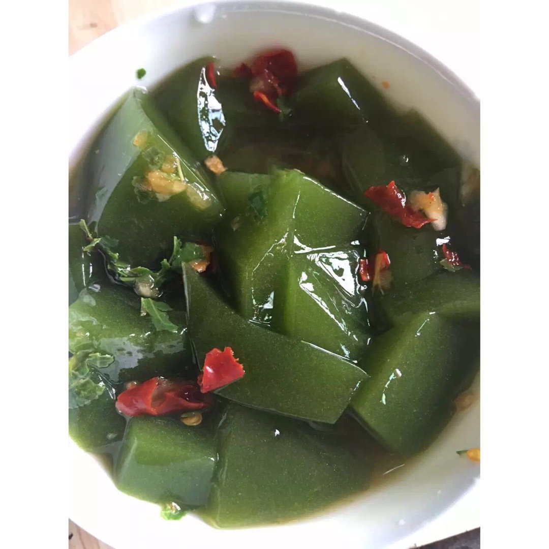 树叶凉粉