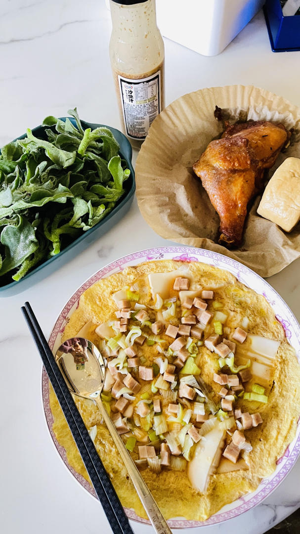 鸡蛋蒸豆腐❗超嫩滑，简单又好吃‼️